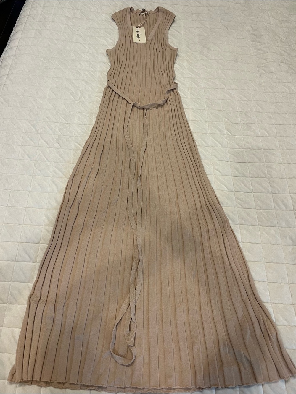 Baltic Born Women’s Sleeveless Ribbed Maxi Dress